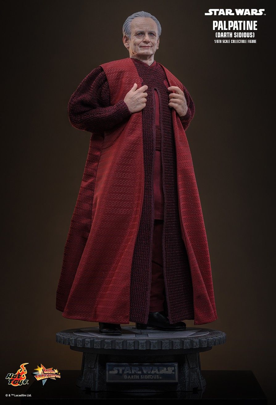 Star Wars: Episode III Revenge of the Sith Palpatine Darth Sidious MMS805 (Licensed) Action Figure-Hottoys Pre-sale-KWII-GK