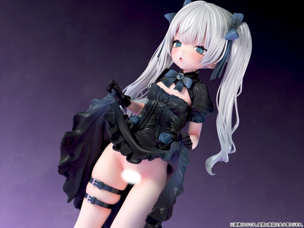  Nikkan Girl Gothic Sisters' Mischief Kurogiri Himeru & Mea 1/5 Scale  Figure Statue GK (Adult 18+)(Licensed)-Insight Studio Pre-sale-KWII-GK