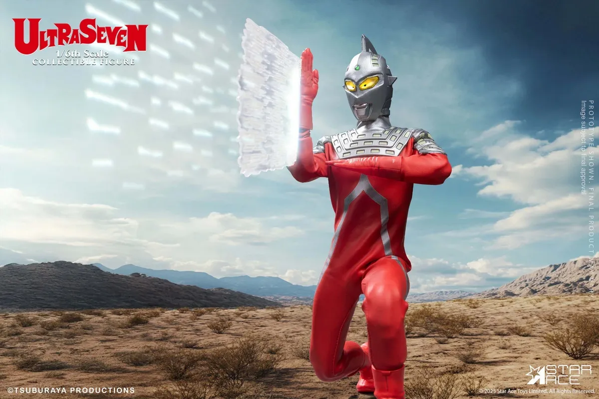 ULTRAMAN 1/6 ULTRASEVEN ACTION FIGURE SA0155 & SA0156 (LICENSED)-STAR ACE TOYS  Pre-sale 