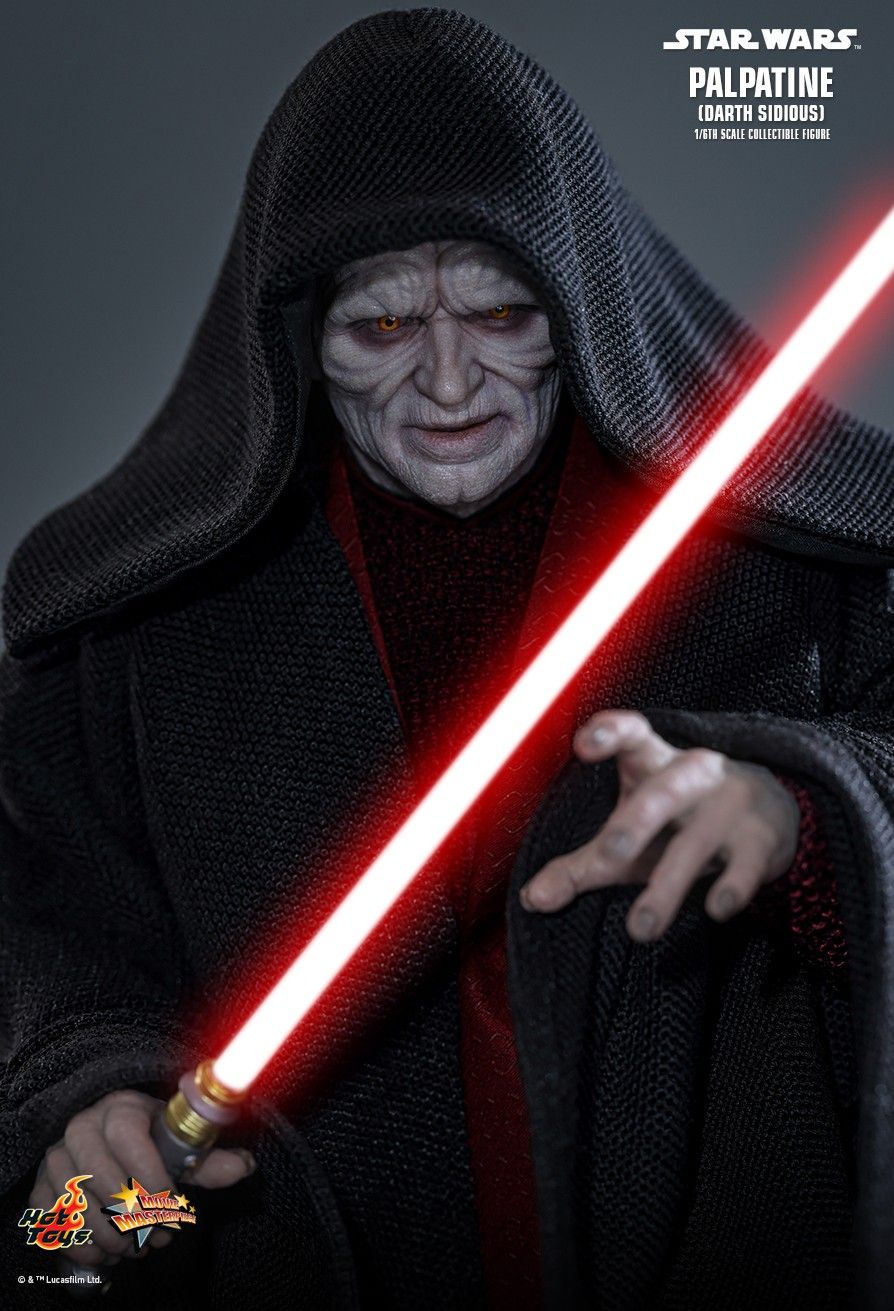 Star Wars: Episode III Revenge of the Sith Palpatine Darth Sidious MMS805 (Licensed) Action Figure-Hottoys Pre-sale-KWII-GK
