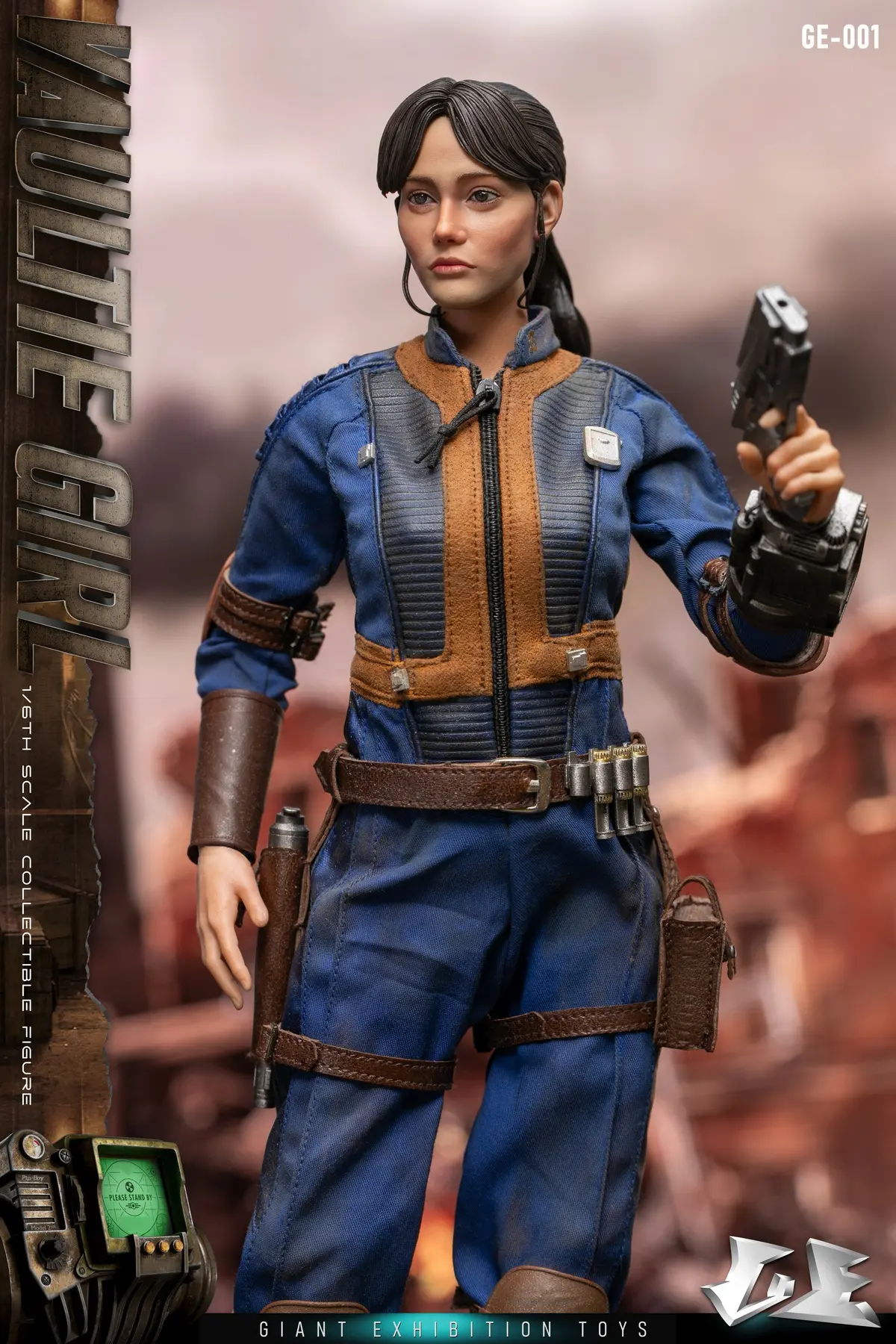 In stock-Giant exhibition toys - 1/6 Collectible Vaultie Girl Action Figure GE-001