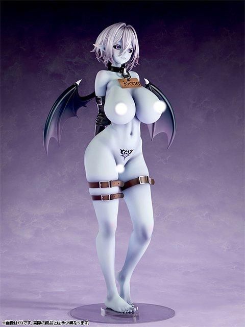 Nikkan Shojo series-Another World's Slave City Item No. 01 Blue Skin Succubus Statue GK(Adult 18+)(Licensed) -Insight -KWII-GK