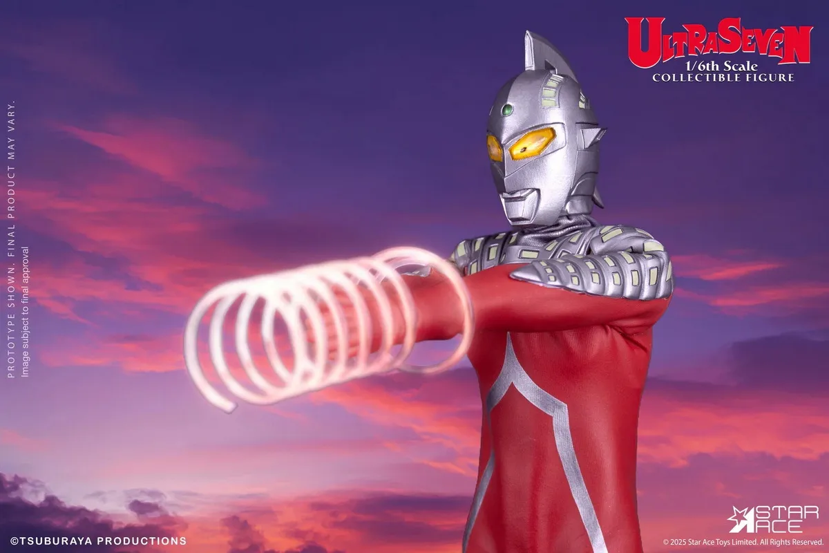 ULTRAMAN 1/6 ULTRASEVEN ACTION FIGURE SA0155 & SA0156 (LICENSED)-STAR ACE TOYS  Pre-sale 