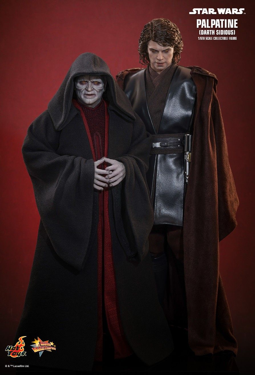 Star Wars: Episode III Revenge of the Sith Palpatine Darth Sidious MMS805 (Licensed) Action Figure-Hottoys Pre-sale-KWII-GK