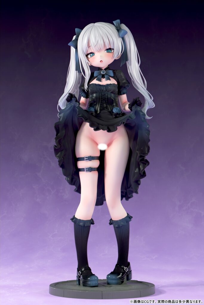  Nikkan Girl Gothic Sisters' Mischief Kurogiri Himeru & Mea 1/5 Scale  Figure Statue GK (Adult 18+)(Licensed)-Insight Studio Pre-sale-KWII-GK