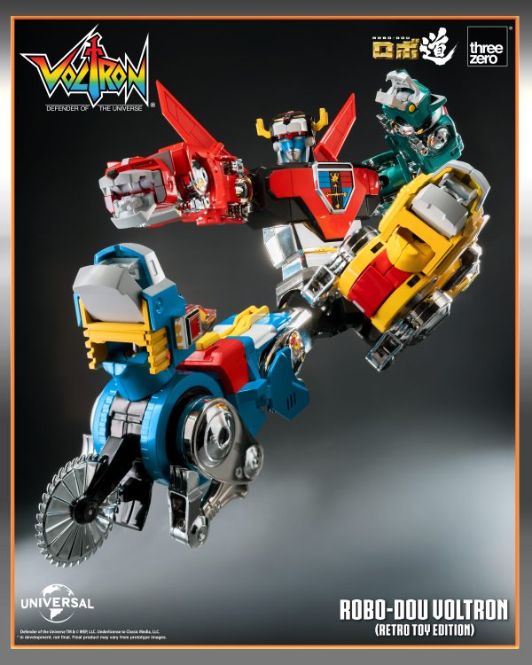 Voltron: Defender of the Universe Voltron Action Figure (Licensed)-Threezero  Pre-sale