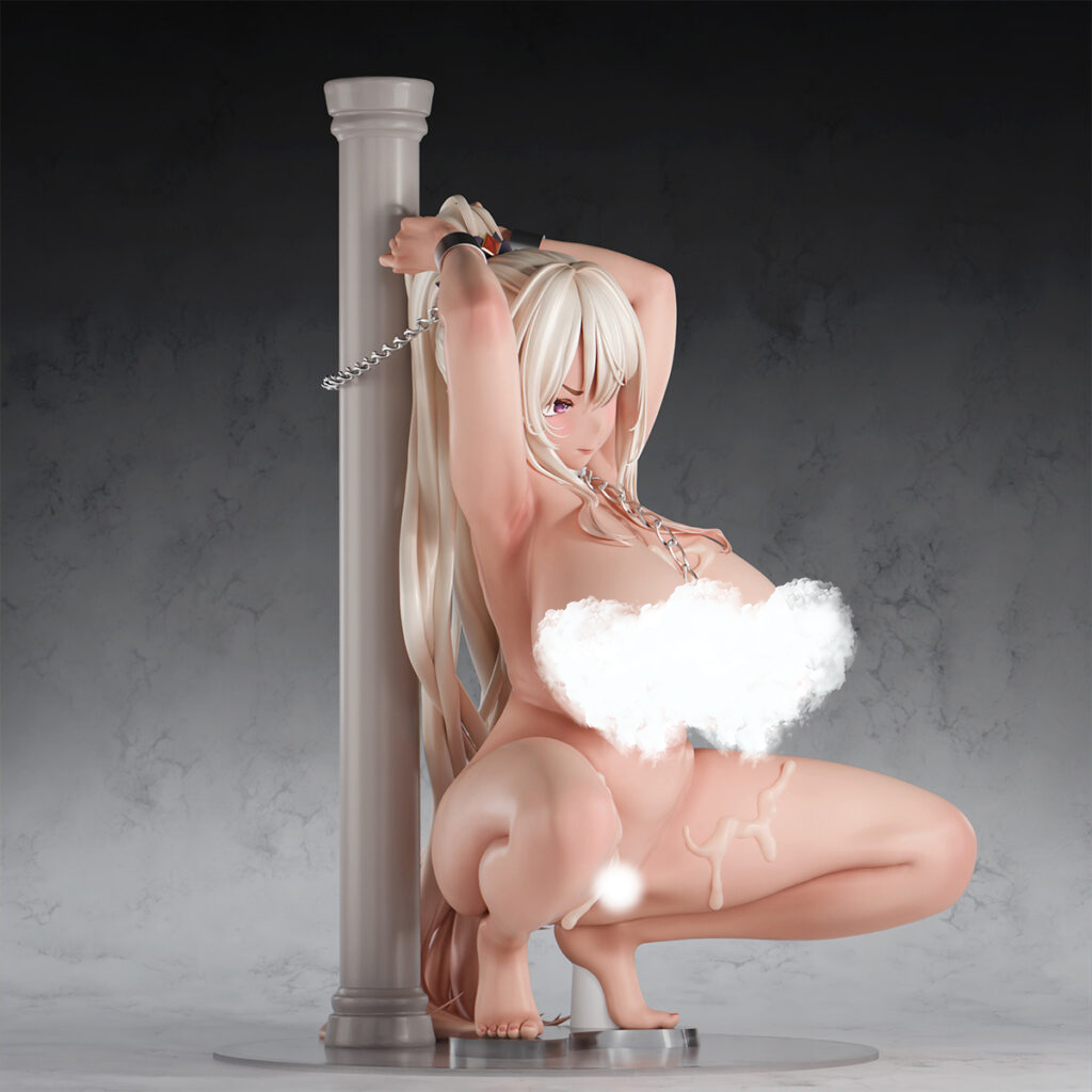 In stock-Nikkan Girl: Captive Tanned Elf Gloriel 1/4 & 1/6 Scale Figure Statue GK(Adult 18+)(Licensed) -Insight-KWII-GK