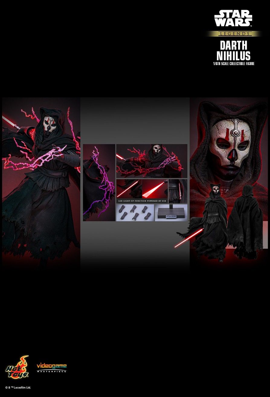 Star Wars Darth Nihilus 1/6 Scale Coll ectible Figure VGM72 (Licensed)Action Figure-Hottoys Pre-sale