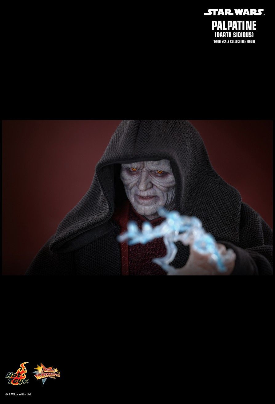 Star Wars: Episode III Revenge of the Sith Palpatine Darth Sidious MMS805 (Licensed) Action Figure-Hottoys Pre-sale-KWII-GK