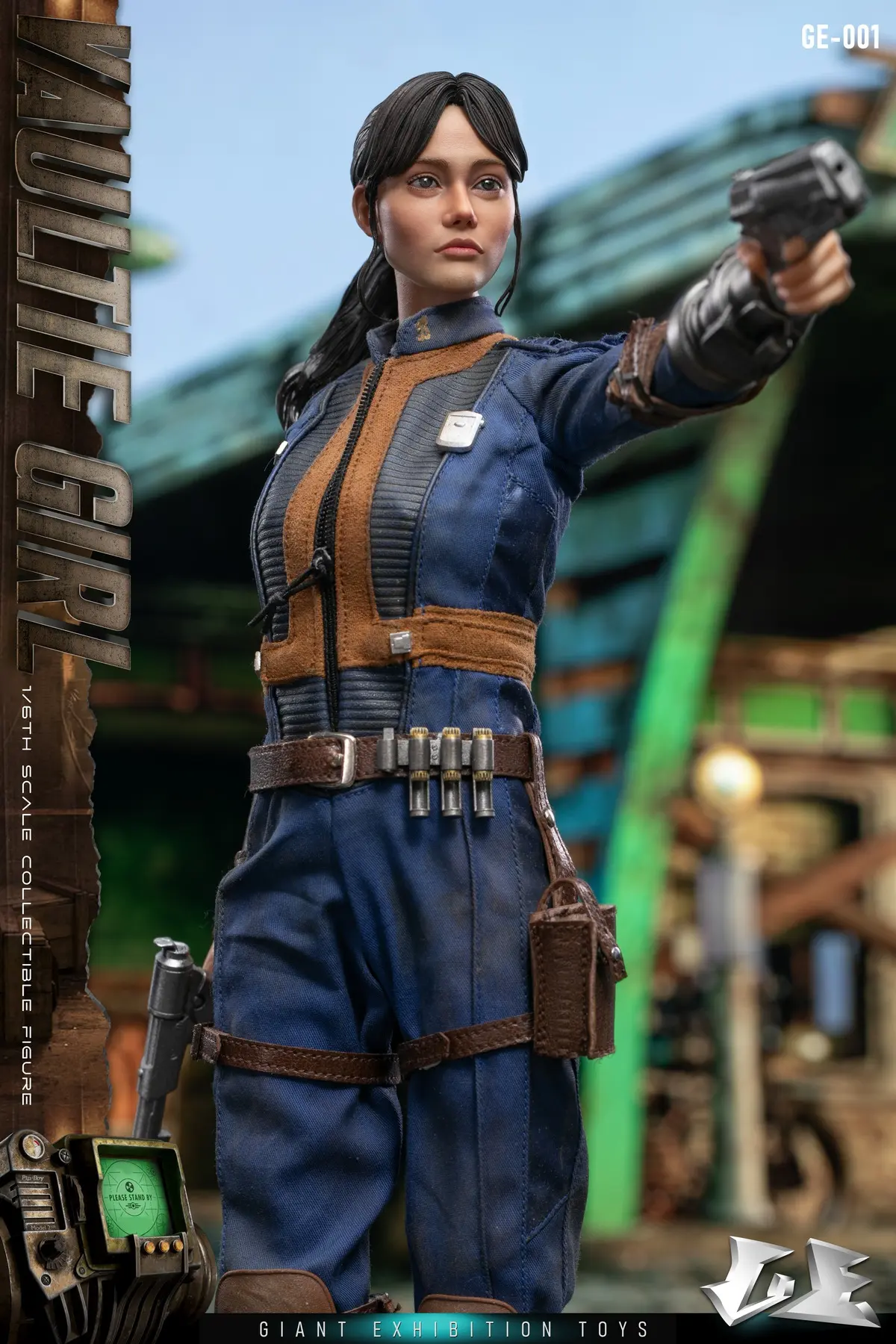 In stock-Giant exhibition toys - 1/6 Collectible Vaultie Girl Action Figure GE-001