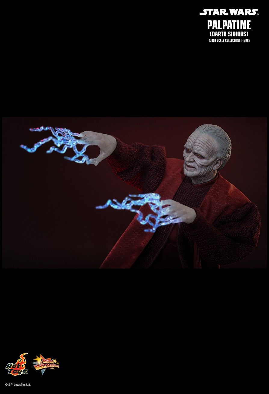 Star Wars: Episode III Revenge of the Sith Palpatine Darth Sidious MMS805 (Licensed) Action Figure-Hottoys Pre-sale-KWII-GK