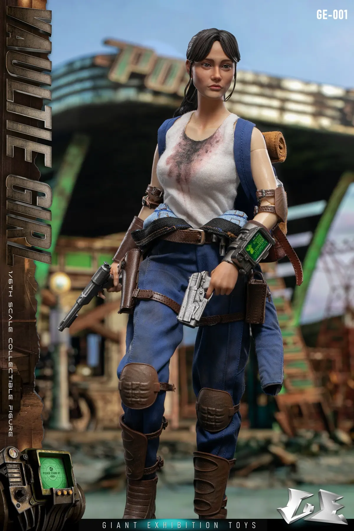 In stock-Giant exhibition toys - 1/6 Collectible Vaultie Girl Action Figure GE-001