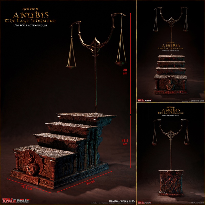 The Last Judgment Anubis 1/6 Scale Action Figure PL2025-230A PL2025-230B (Licensed) Statue(GK)-TBLeague -KWII-GK