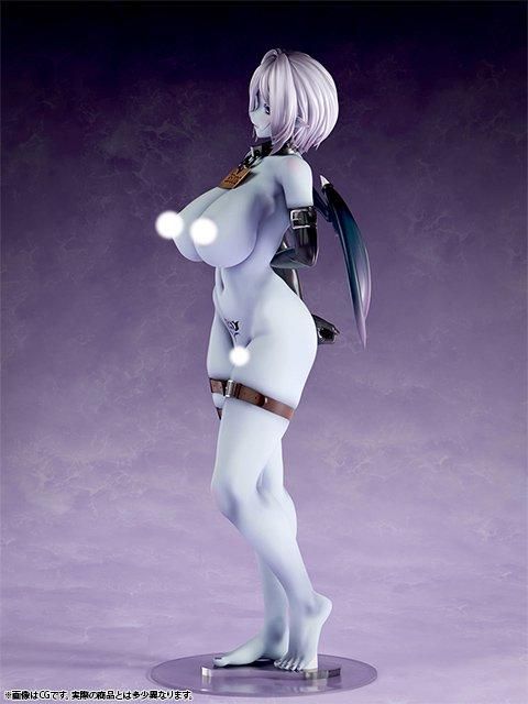 Nikkan Shojo series-Another World's Slave City Item No. 01 Blue Skin Succubus Statue GK(Adult 18+)(Licensed) -Insight -KWII-GK