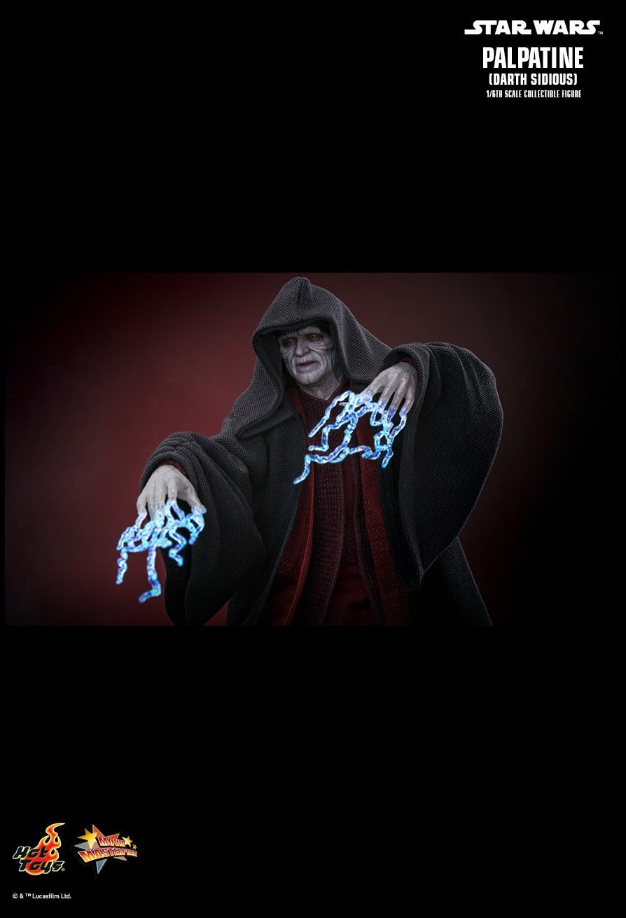 Star Wars: Episode III Revenge of the Sith Palpatine Darth Sidious MMS805 (Licensed) Action Figure-Hottoys Pre-sale-KWII-GK