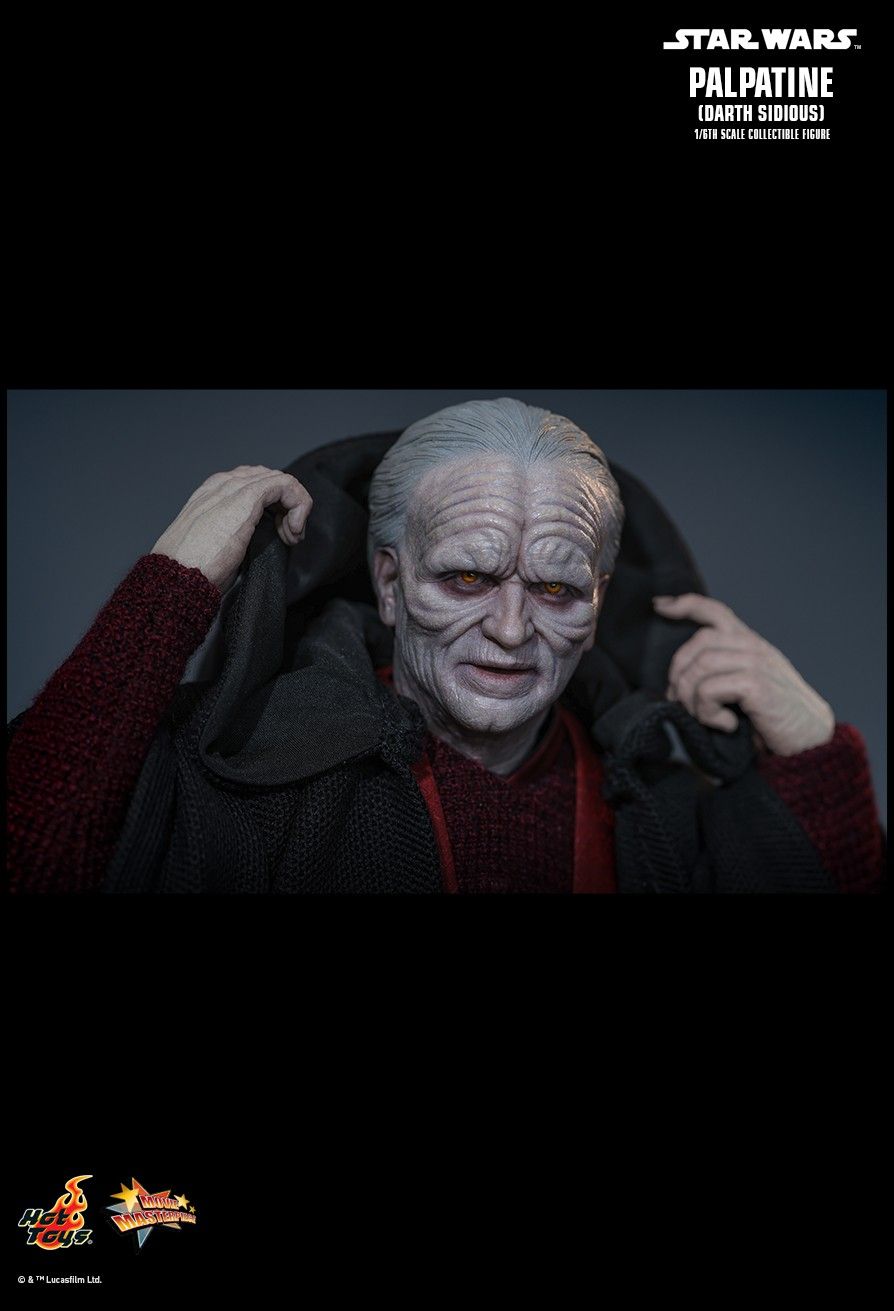 Star Wars: Episode III Revenge of the Sith Palpatine Darth Sidious MMS805 (Licensed) Action Figure-Hottoys Pre-sale-KWII-GK