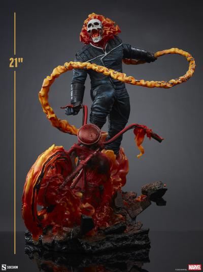Marvel Ghost Rider Classic Variant Ghost Rider 3008002 (Licensed) Statue(GK)-Sideshow Collectibles 