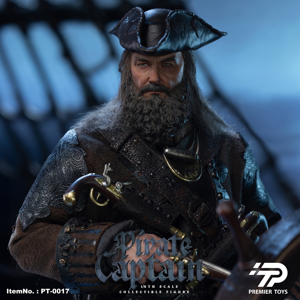 Original 1/6 Pirate Captain PT-0017Action Figure (Licensed)-Premier Toys Pre-sale