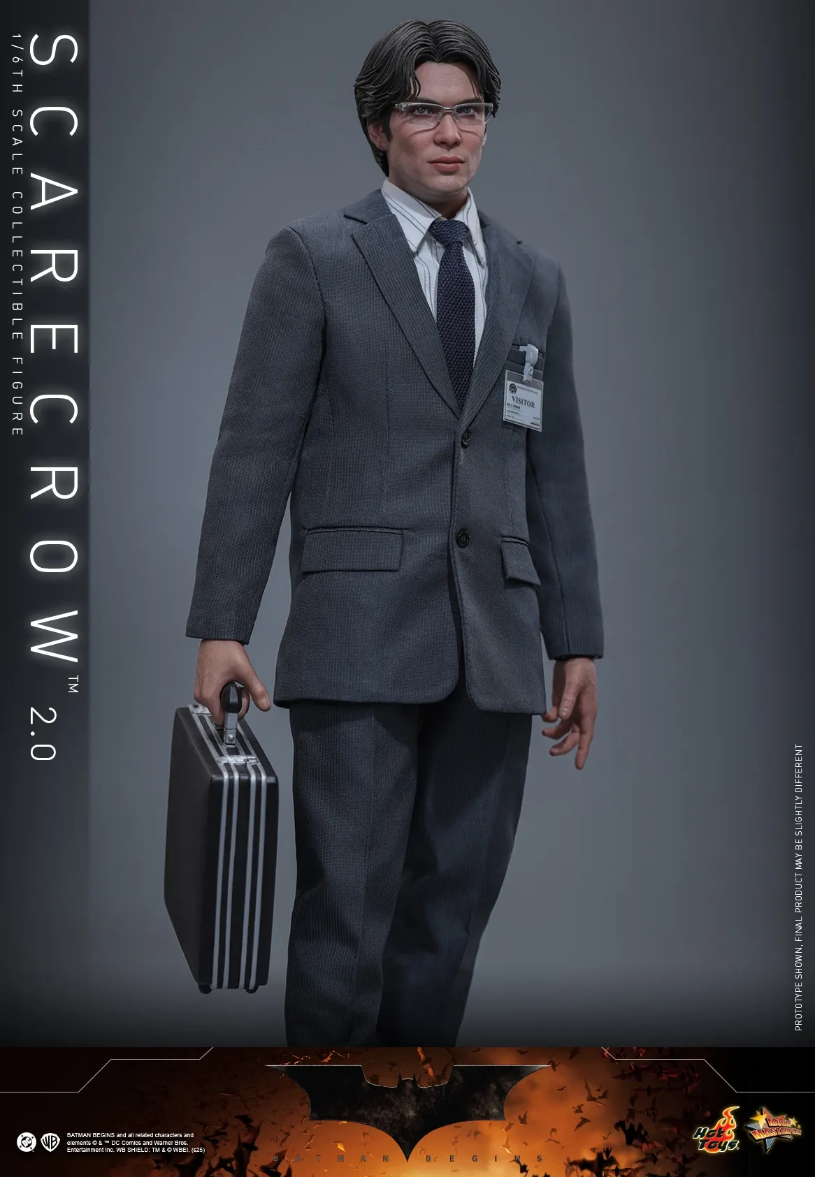  Scarecrow 2.0 Batman Begins 1/6 Scale Collectible Action Figure MMS801 (Licensed)-Hottoys 