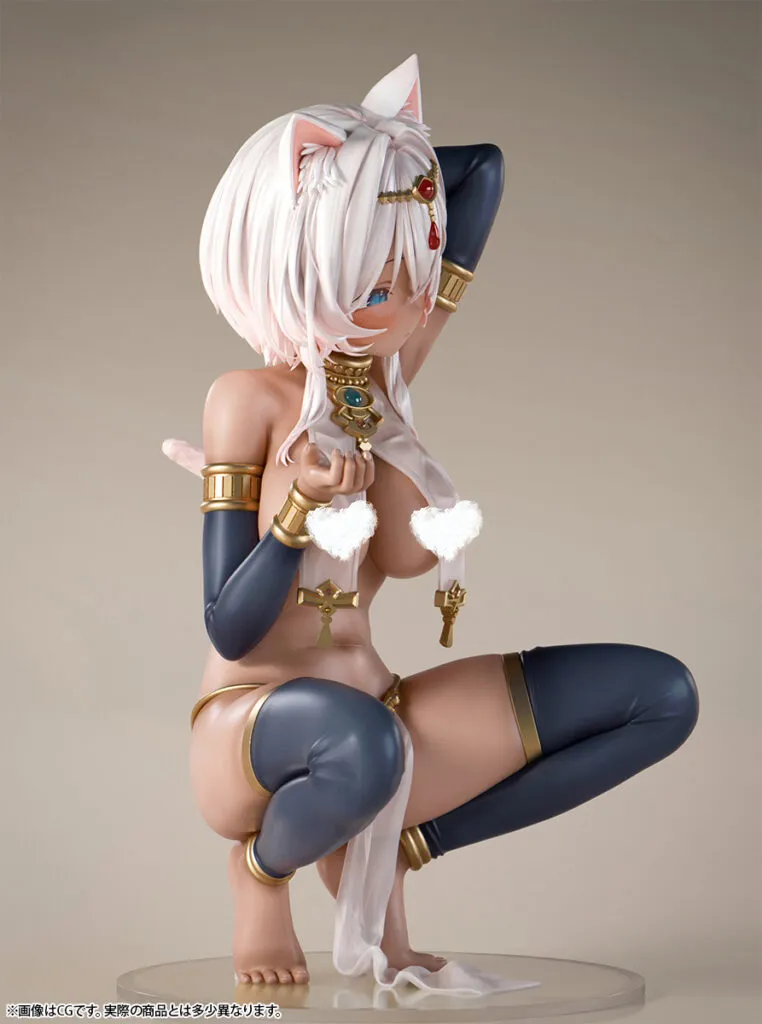 Nikkan Girl Brown Cat Girl Mau 1/4 & 1/6 Scale Statue GK (Licensed)-Insight Pre-sale