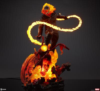 Marvel Ghost Rider Classic Variant Ghost Rider 3008002 (Licensed) Statue(GK)-Sideshow Collectibles 