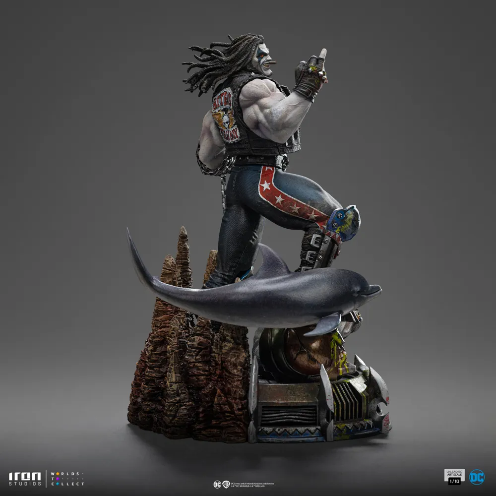 DC Comics Art Scale 1/10 Lobo Unleashed Statue  GK(Licensed) -Iron Studio Pre-sale