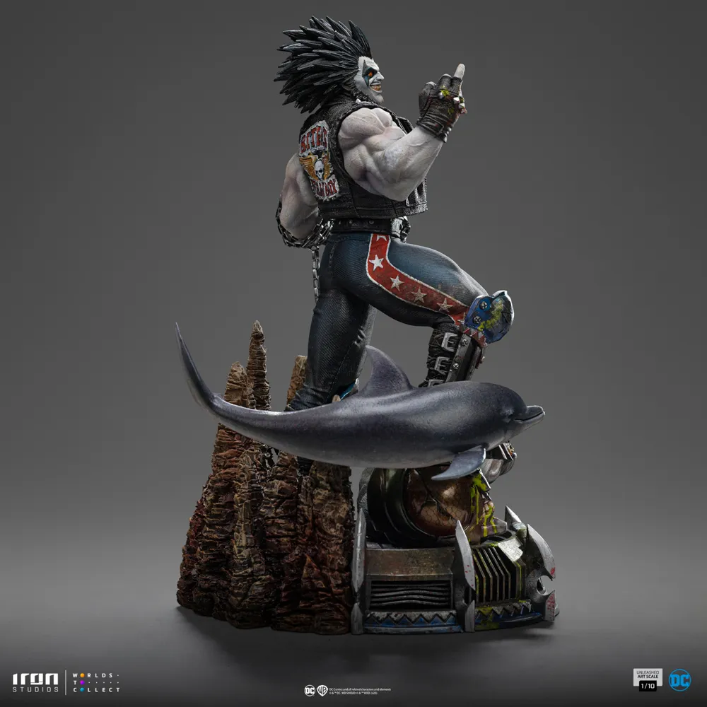DC Comics Art Scale 1/10 Lobo Unleashed Statue  GK(Licensed) -Iron Studio Pre-sale