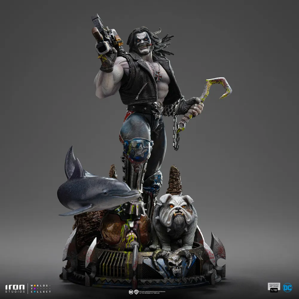 DC Comics Art Scale 1/10 Lobo Unleashed Statue  GK(Licensed) -Iron Studio Pre-sale