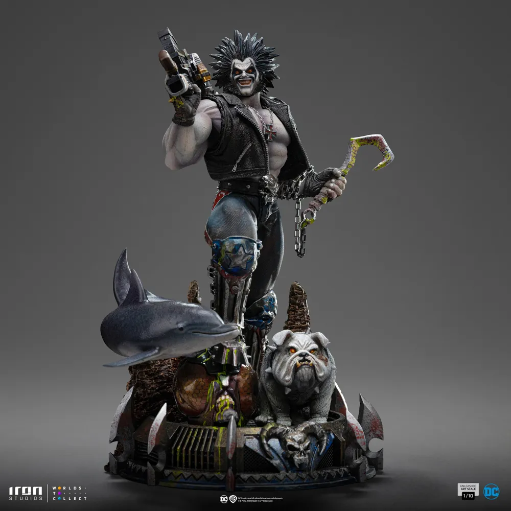 DC Comics Art Scale 1/10 Lobo Unleashed Statue  GK(Licensed) -Iron Studio Pre-sale