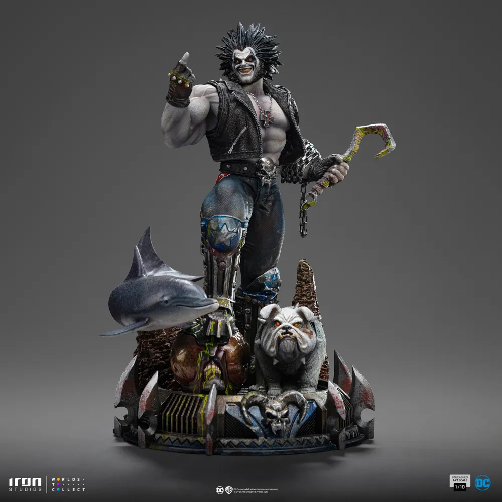 DC Comics Art Scale 1/10 Lobo Unleashed Statue  GK(Licensed) -Iron Studio Pre-sale