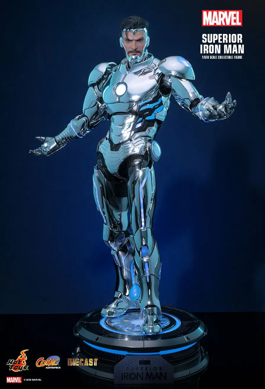 Hottoys - Marvel Comics Superior Iron Man 1/6th scale Collectible Figure CMS026D73 (Licensed)Statue(GK)