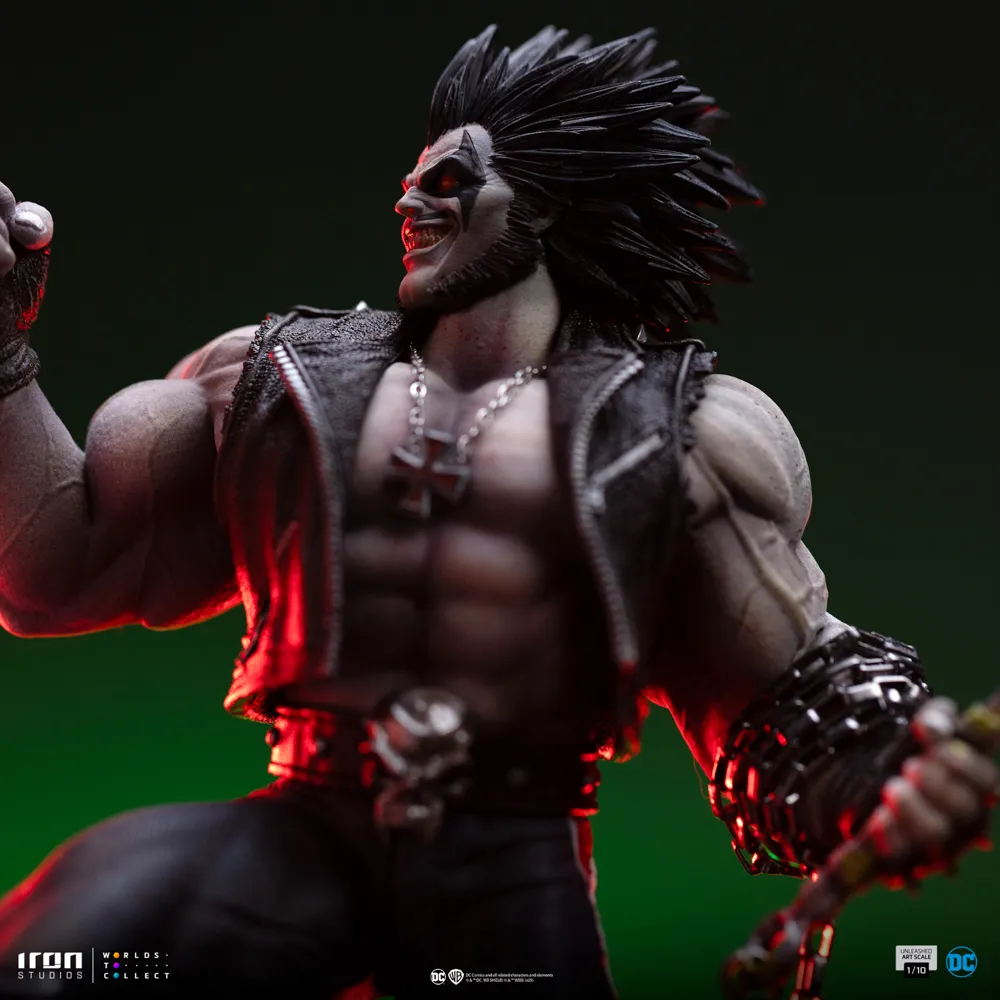 DC Comics Art Scale 1/10 Lobo Unleashed Statue  GK(Licensed) -Iron Studio Pre-sale