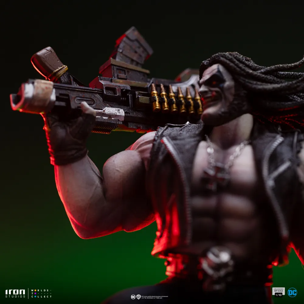 DC Comics Art Scale 1/10 Lobo Unleashed Statue  GK(Licensed) -Iron Studio Pre-sale