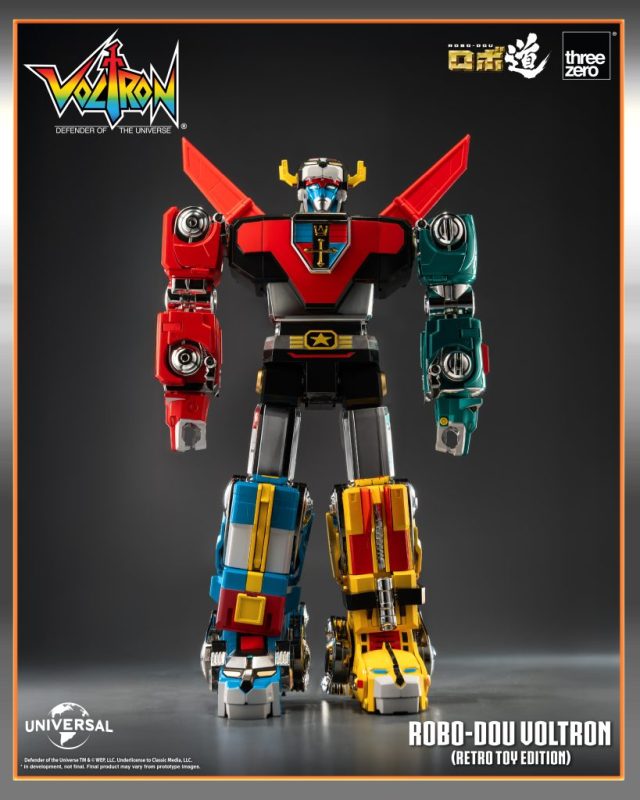 Voltron: Defender of the Universe Voltron Action Figure (Licensed)-Threezero  Pre-sale