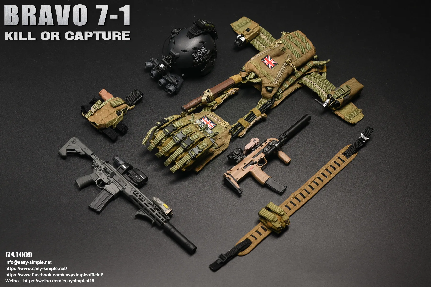  BRAVO 7-1 KILL OR CAPTURE GA1009 (Licensed)Statue(GK) -General's Armoury Studio 
