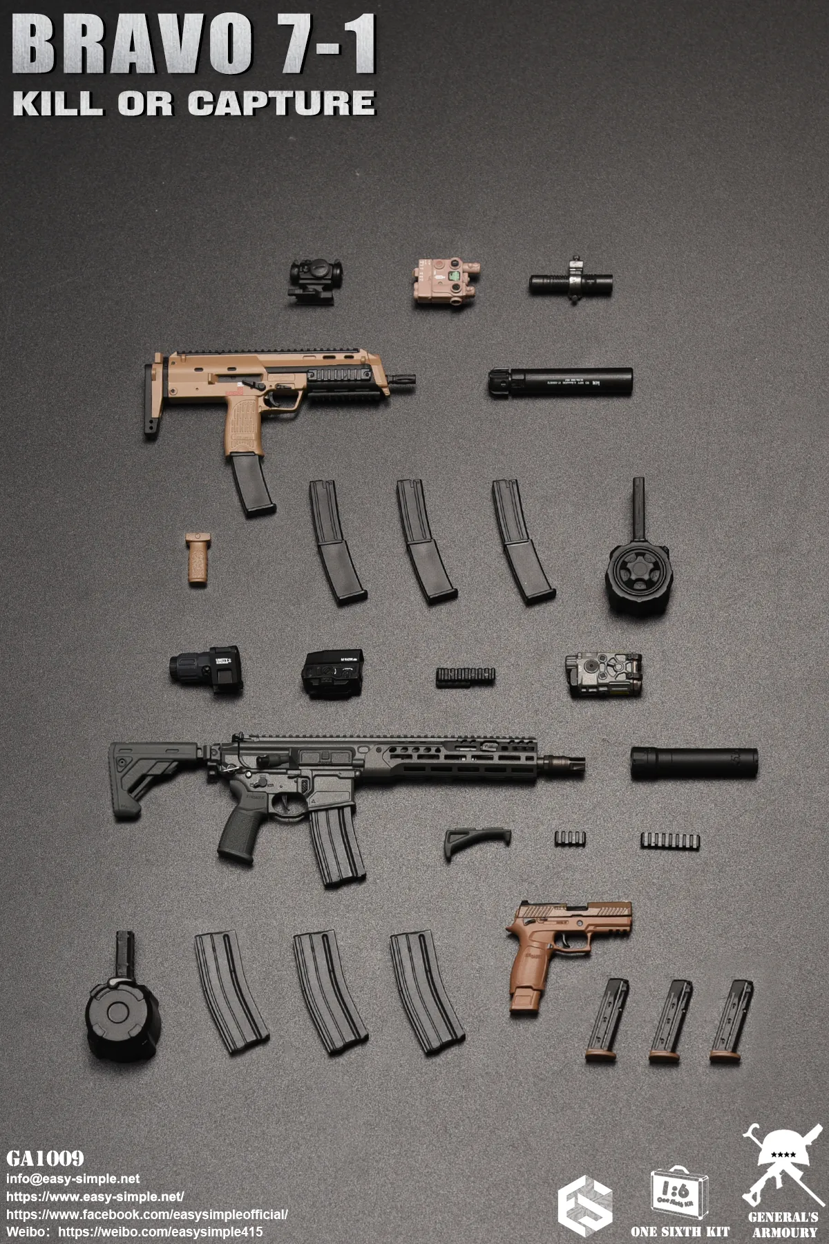  BRAVO 7-1 KILL OR CAPTURE GA1009 (Licensed)Statue(GK) -General's Armoury Studio 