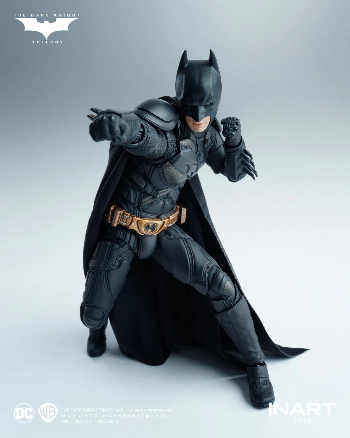 DC The Dark Knight Rises: Batman 1/12 Scale Figure (Licensed) STATUE GK-INART Studio Pre-sale