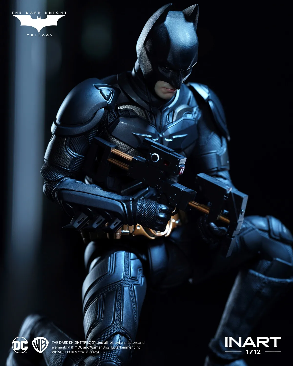 DC The Dark Knight Rises: Batman 1/12 Scale Figure (Licensed) STATUE GK-INART Studio Pre-sale