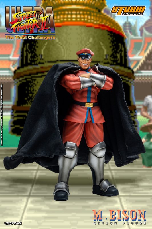 ULTRA STREET FIGHTER II THE FINAL CHALLENGERS M. BISON #CPSF30 (Licensed), Storm Toys, Pre-sale
