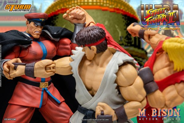 ULTRA STREET FIGHTER II THE FINAL CHALLENGERS M. BISON #CPSF30 (Licensed), Storm Toys, Pre-sale