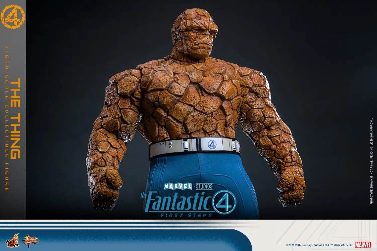 Hottoys - The Fantastic Four: First Steps Galactus Jumbo Sofvi Figure & The Thing SMS001J MMS813 (Licensed)1/6 Statue(GK)