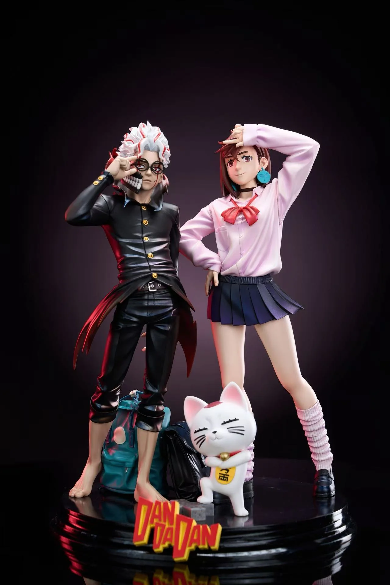 EXECUTION Studio - Dandadan Protagonist Duo Set: Takakura Ken & Momo Ayase Statue(GK） 