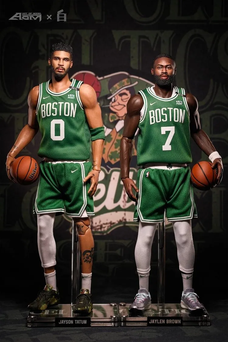 NBA JAYLEN BROWN CHAMPIONSHIP 1/6 ACTION FIGURE Statue GK-AOM TOYS STUDIO Pre-sale