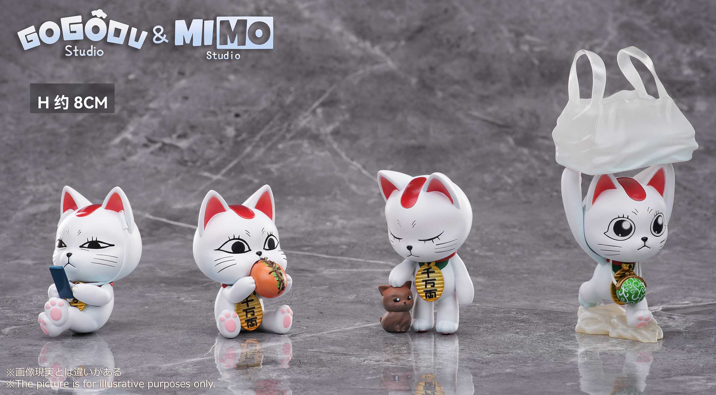 Pre-sale  Bold Party Expressway Granny cute lucky cats second series size about 8cm high (GK)-KWII-GK