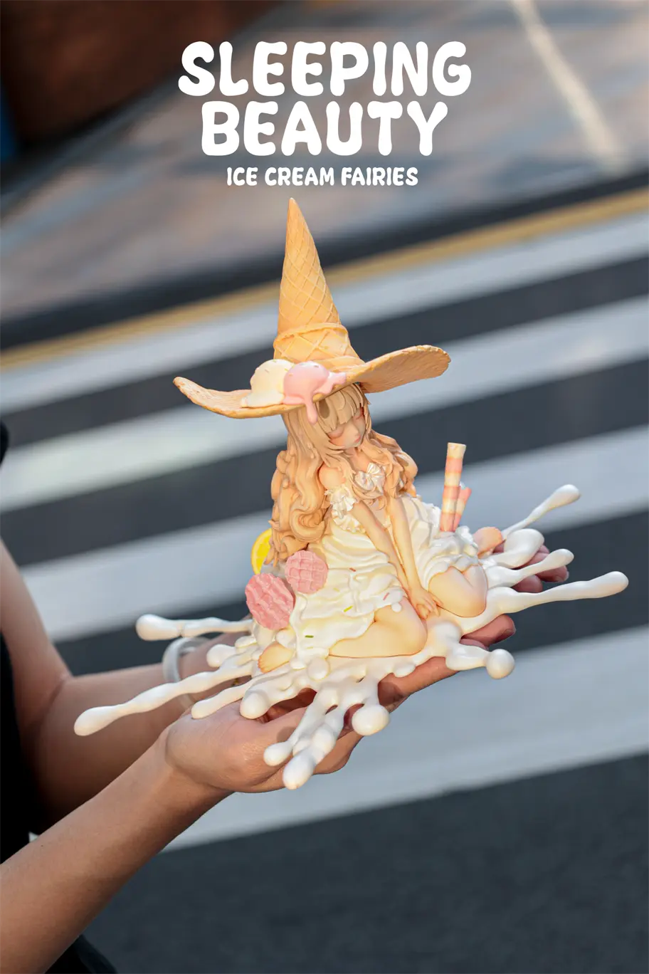 WeArtDoing Studio - Sleeping Beauty-Ice Cream Fairies-Vanilla X Matcha X Chocolate (Licensed)Statue(GK)