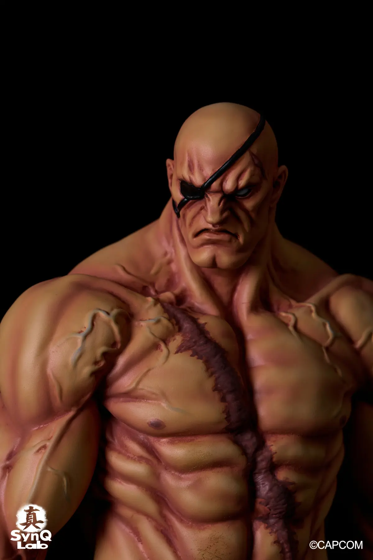 SynQ Lab. Collectable Studio - Street Fighter Sagat (Licensed)Statue 