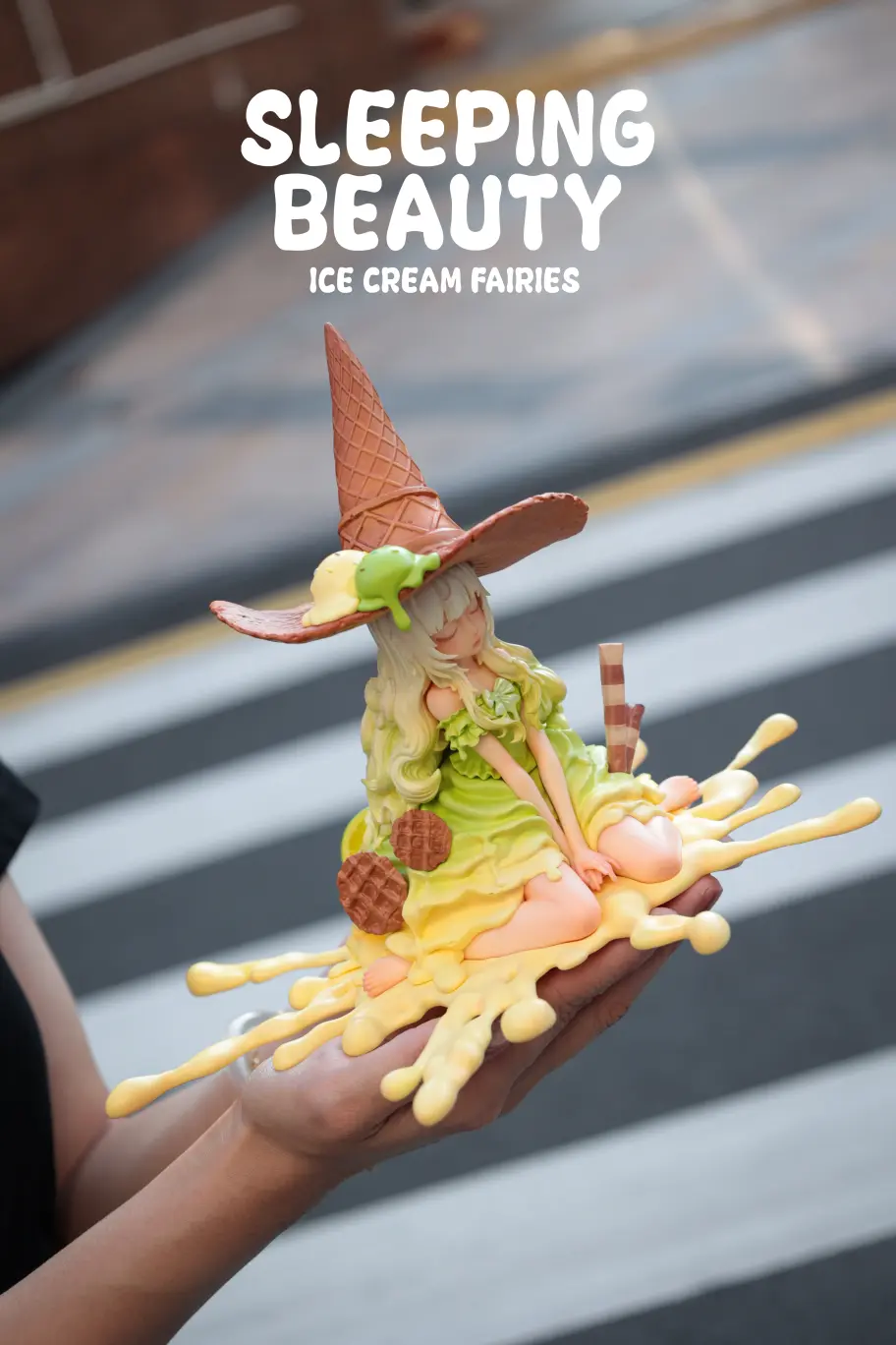 WeArtDoing Studio - Sleeping Beauty-Ice Cream Fairies-Vanilla X Matcha X Chocolate (Licensed)Statue(GK)