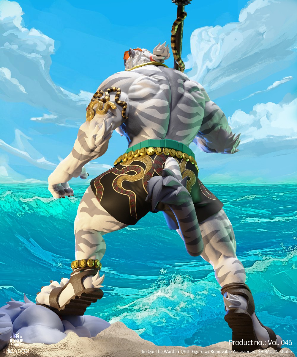 Original White Tiger (Licensed) Statue GK Figure(18+MALE)-Shibadon Studio Pre-sale