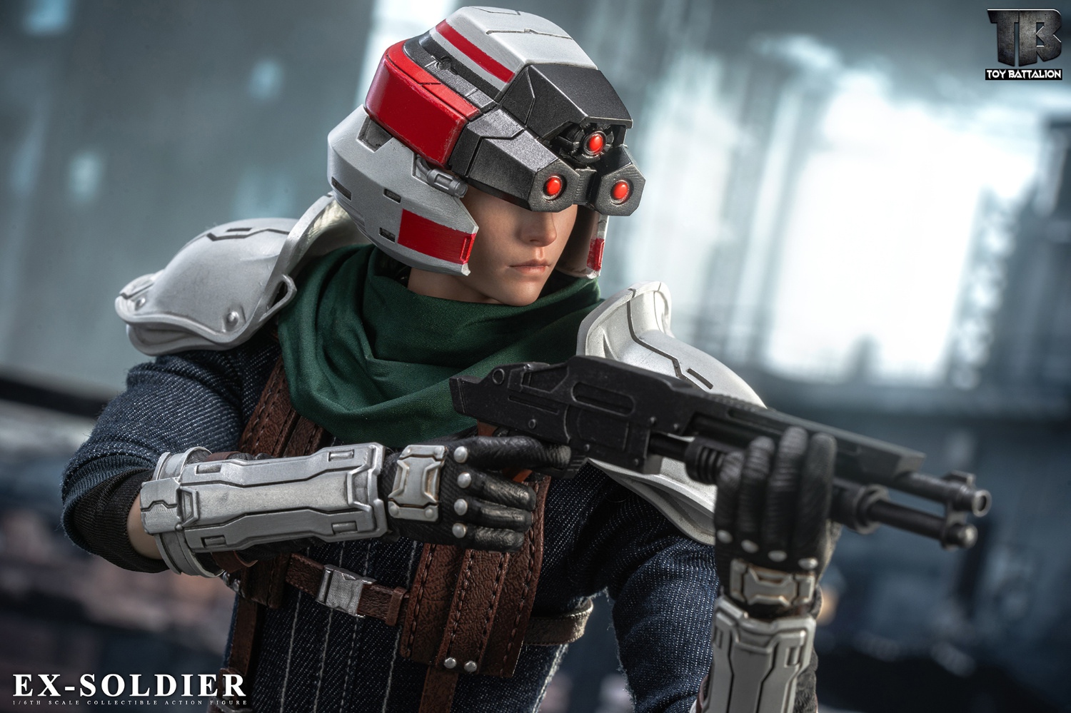 Final Fantasy 1/6 SOLDIER Cloud Strife TB025A TB025B Statue(GK)-TOYS BATTALION 