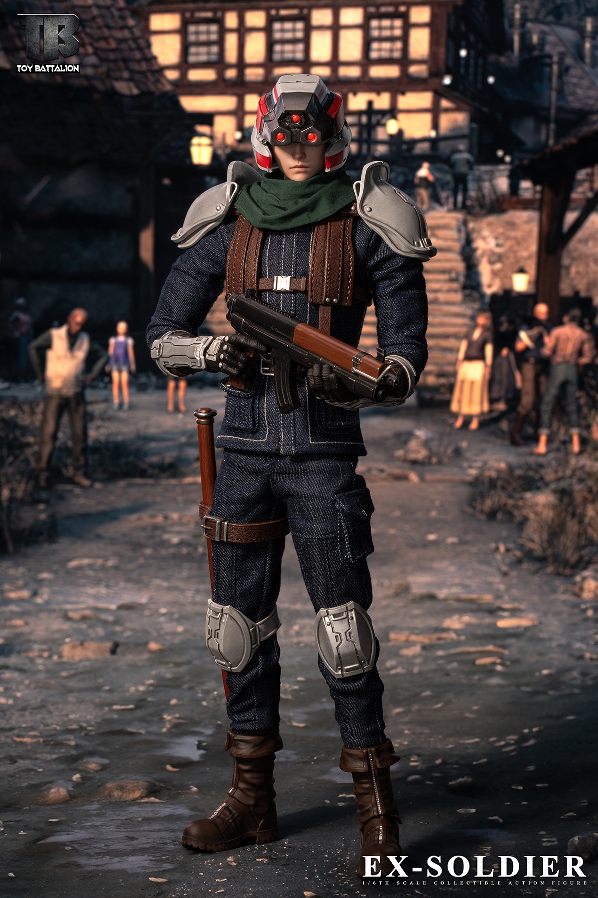 Final Fantasy 1/6 SOLDIER Cloud Strife TB025A TB025B Statue(GK)-TOYS BATTALION 